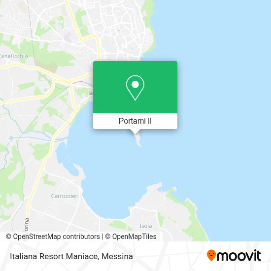 Mappa Italiana Resort Maniace