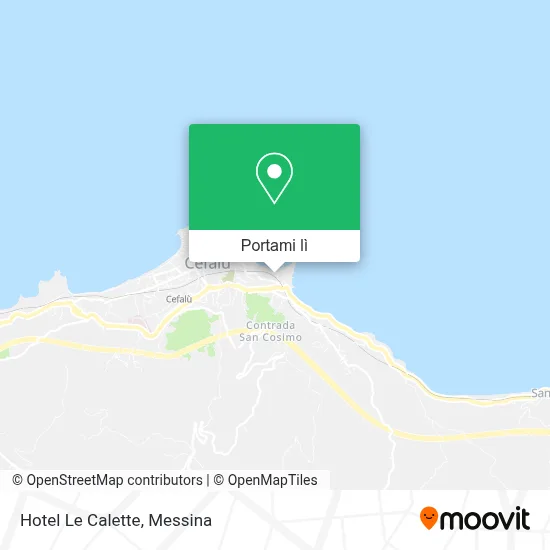 Mappa Hotel Le Calette