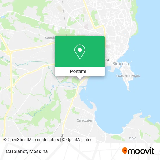 Mappa Carplanet