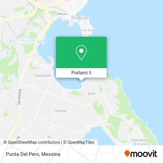 Mappa Punta Del Pero