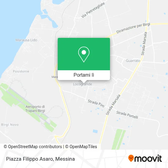 Mappa Piazza Filippo Asaro