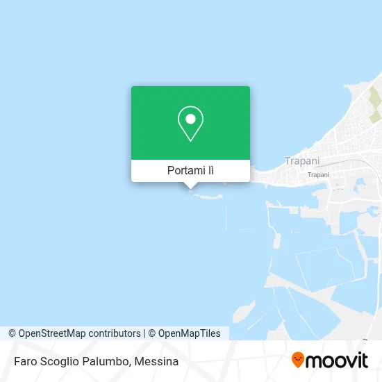 Mappa Faro Scoglio Palumbo