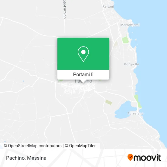 Mappa Pachino