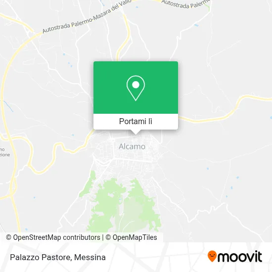 Mappa Palazzo Pastore