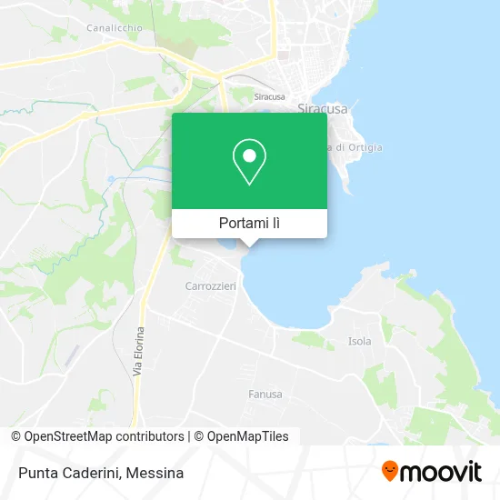 Mappa Punta Caderini