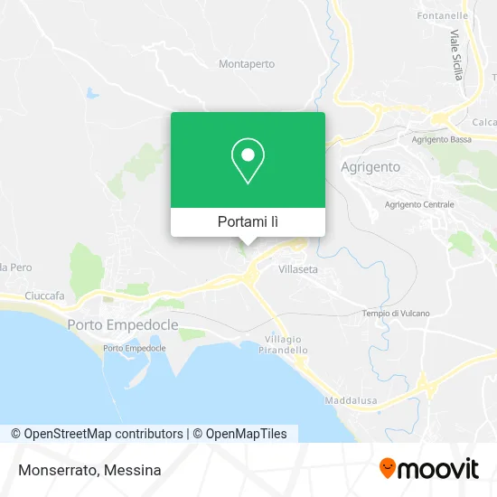 Mappa Monserrato
