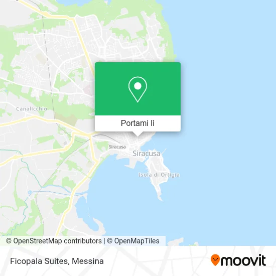 Mappa Ficopala Suites