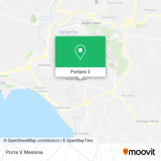 Mappa Porta V