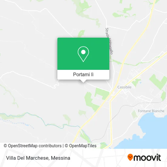 Mappa Villa Del Marchese