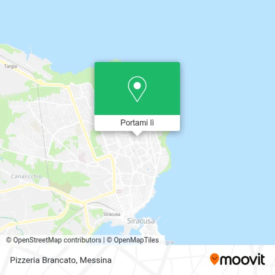 Mappa Pizzeria Brancato
