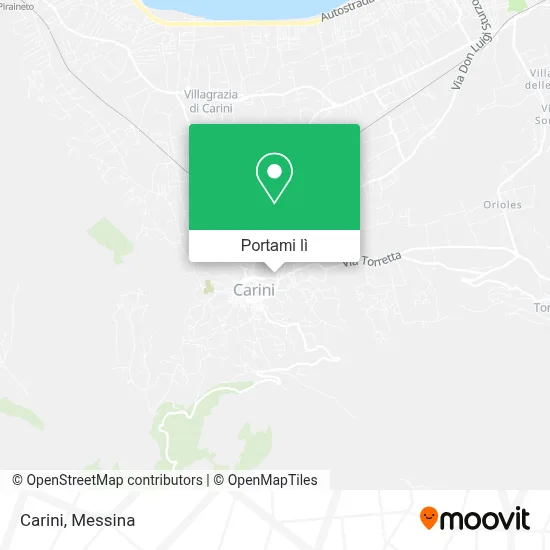 Mappa Carini