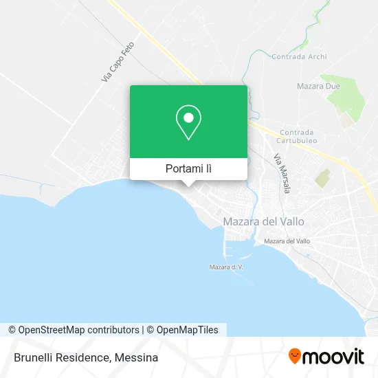 Mappa Brunelli Residence