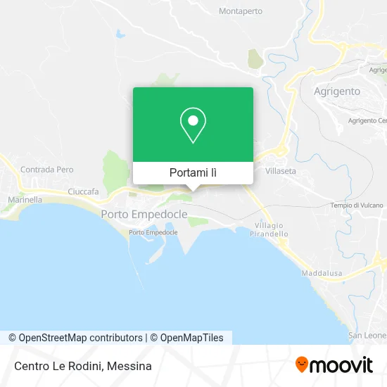 Mappa Centro Le Rodini