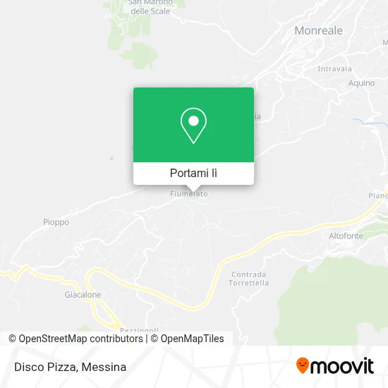 Mappa Disco Pizza