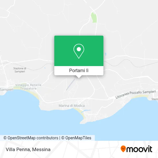 Mappa Villa Penna