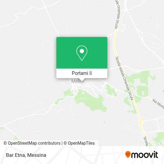 Mappa Bar Etna