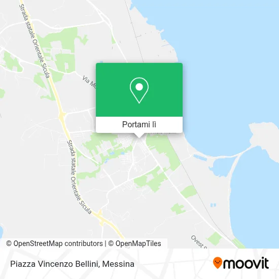 Mappa Piazza Vincenzo Bellini