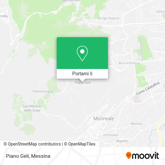Mappa Piano Geli