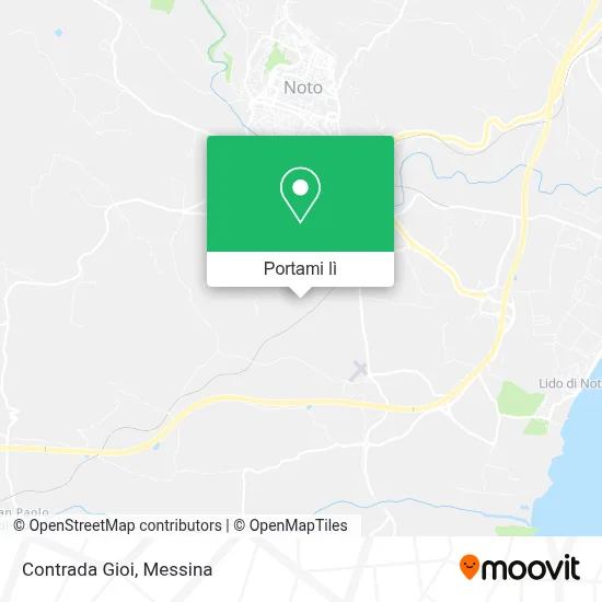 Mappa Contrada Gioi