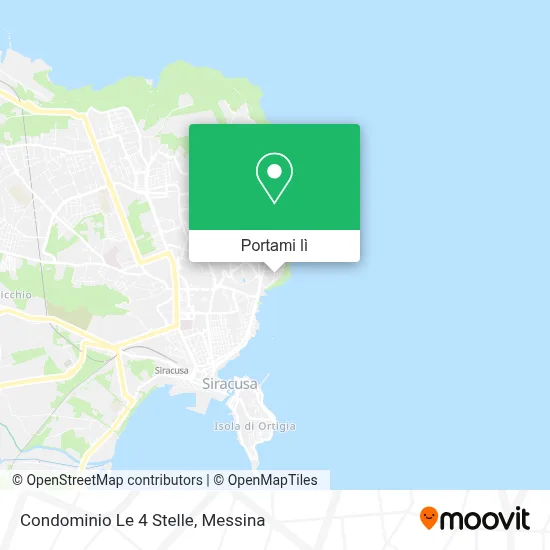 Mappa Condominio Le 4 Stelle
