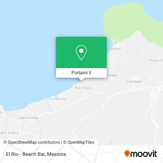 Mappa El Rio - Beach Bar
