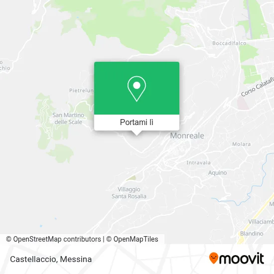 Mappa Castellaccio
