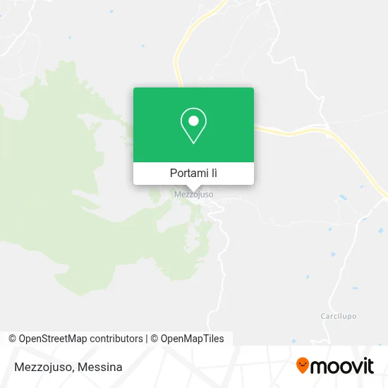 Mappa Mezzojuso