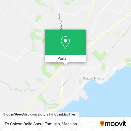 Mappa Ex Chiesa Della Sacra Famiglia