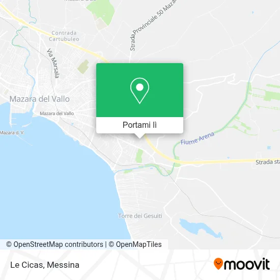 Mappa Le Cicas