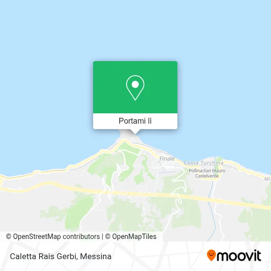 Mappa Caletta Rais Gerbi