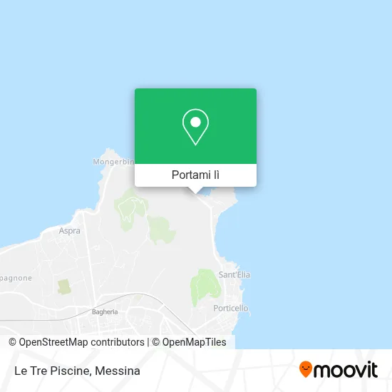Mappa Le Tre Piscine