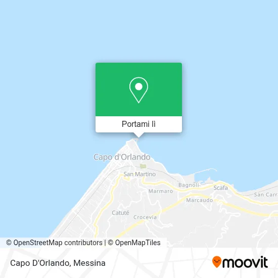 Mappa Capo D'Orlando