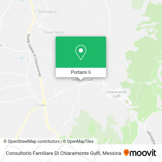 Mappa Consultorio Familiare Di Chiaramonte Gulfi