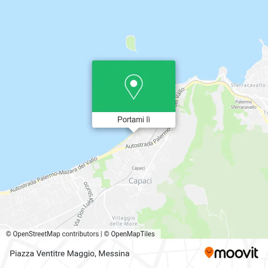Mappa Piazza Ventitre Maggio