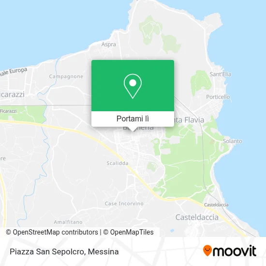 Mappa Piazza San Sepolcro