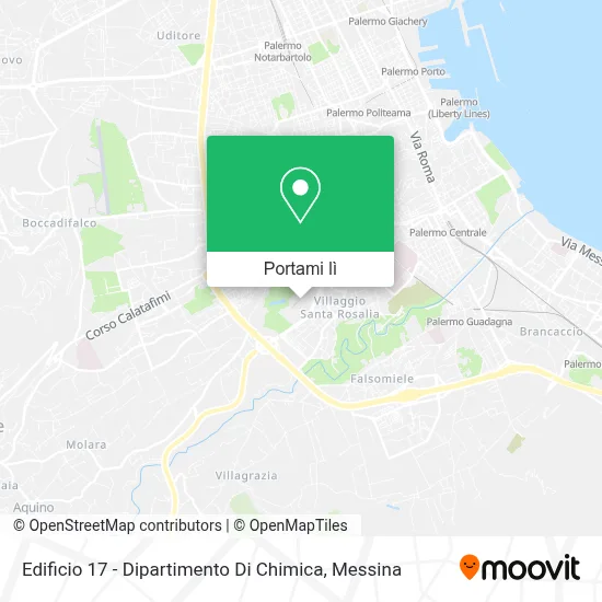 Mappa Edificio 17 - Dipartimento Di Chimica