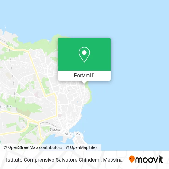 Mappa Istituto Comprensivo Salvatore Chindemi