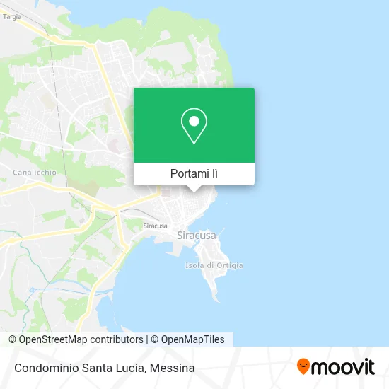 Mappa Condominio Santa Lucia