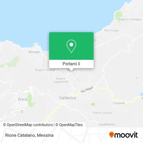 Mappa Rione Catalano