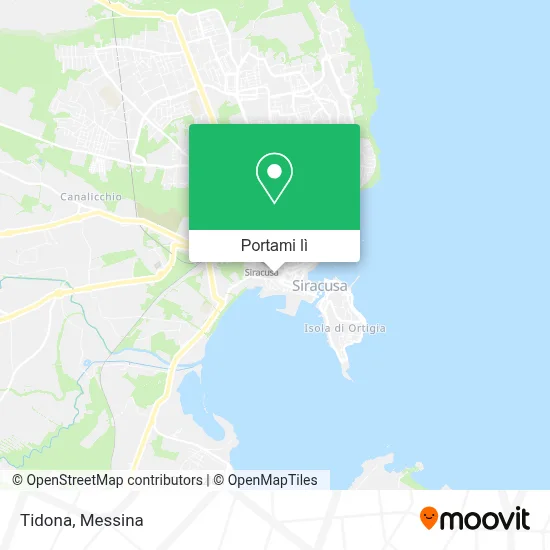 Mappa Tidona
