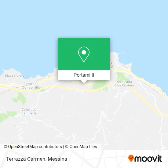 Mappa Terrazza Carmen