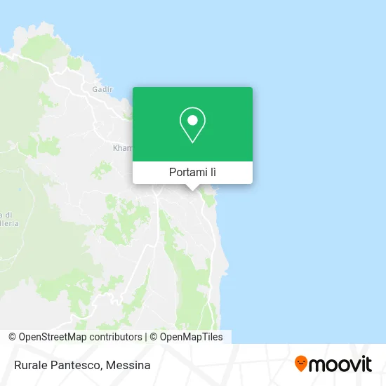 Mappa Rurale Pantesco