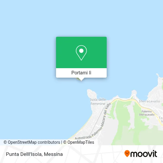 Mappa Punta Delll'Isola