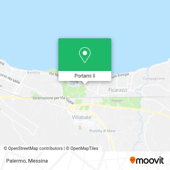 Mappa Palermo