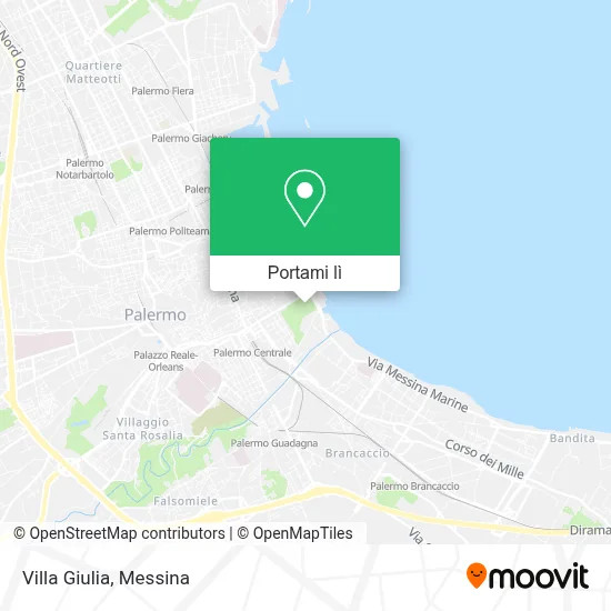 Mappa Villa Giulia