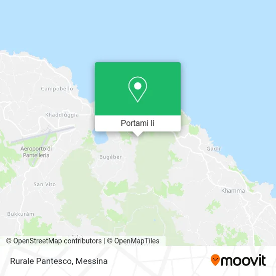 Mappa Rurale Pantesco