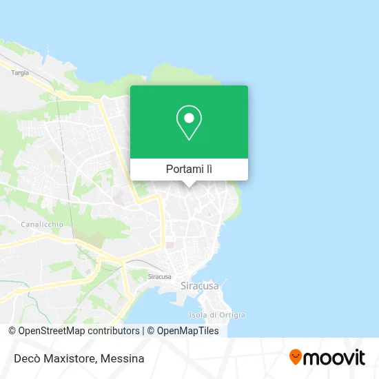 Mappa Decò Maxistore