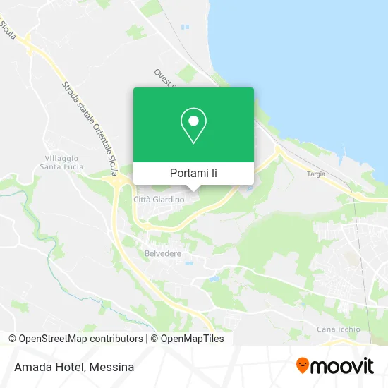 Mappa Amada Hotel