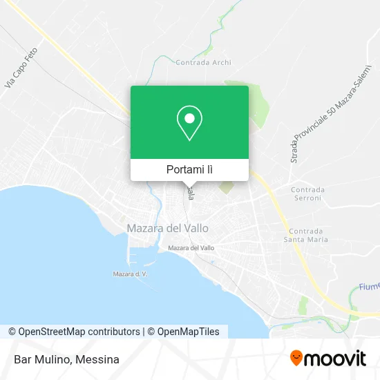 Mappa Bar Mulino