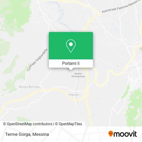 Mappa Terme Gorga